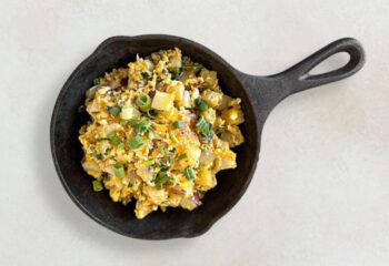 Egg, Cheddar & Potato Skillet