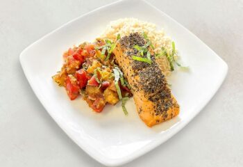 Herb Seared Salmon & Ratatouille