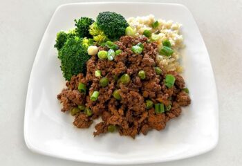 Japanese Ginger Ground Beef